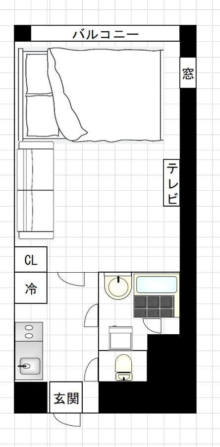 Nanba West Sakuragawa Station Apartment Osaka Luaran gambar